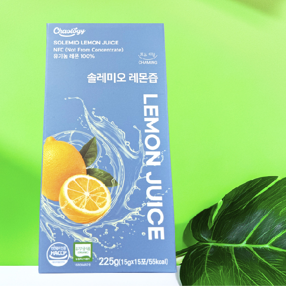Made with Organically Grown Lemons.