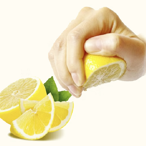 100% NFC Organic Lemon Juice.
